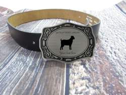 Goat Belt Buckle Dairy Goat or Meat Goat Belt Buckle