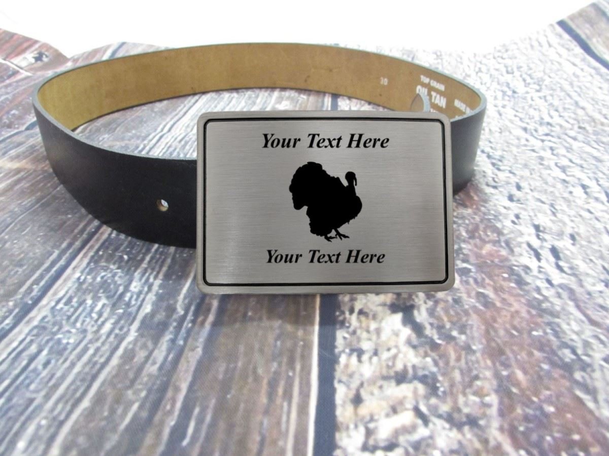 Turkey Personalized Belt Buckle