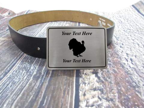 Turkey Personalized Belt Buckle