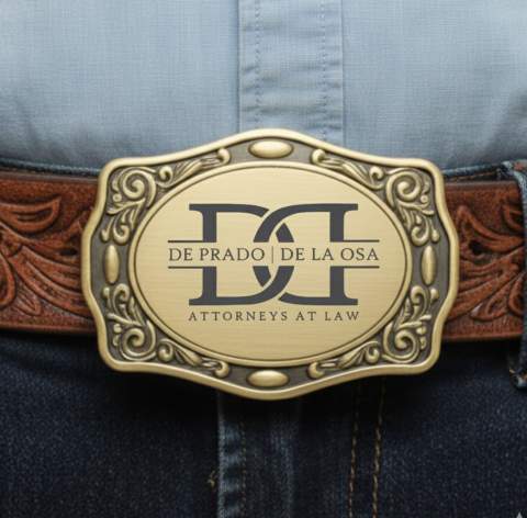 Oval Personalized Antique Bronze Buckle