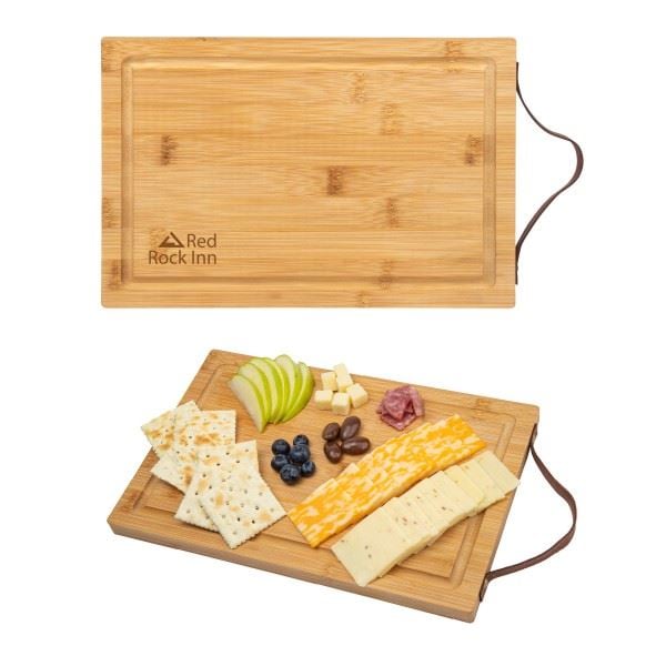 Dax Bamboo Multi-Purpose Engraved Cutting Board 9.5x5.5"