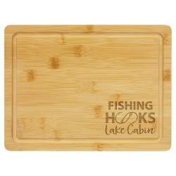 Engraved Bamboo Cutting Board 11.5x8.75"