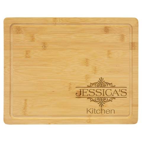 Personalized Bamboo Cutting Board 13.75x11"