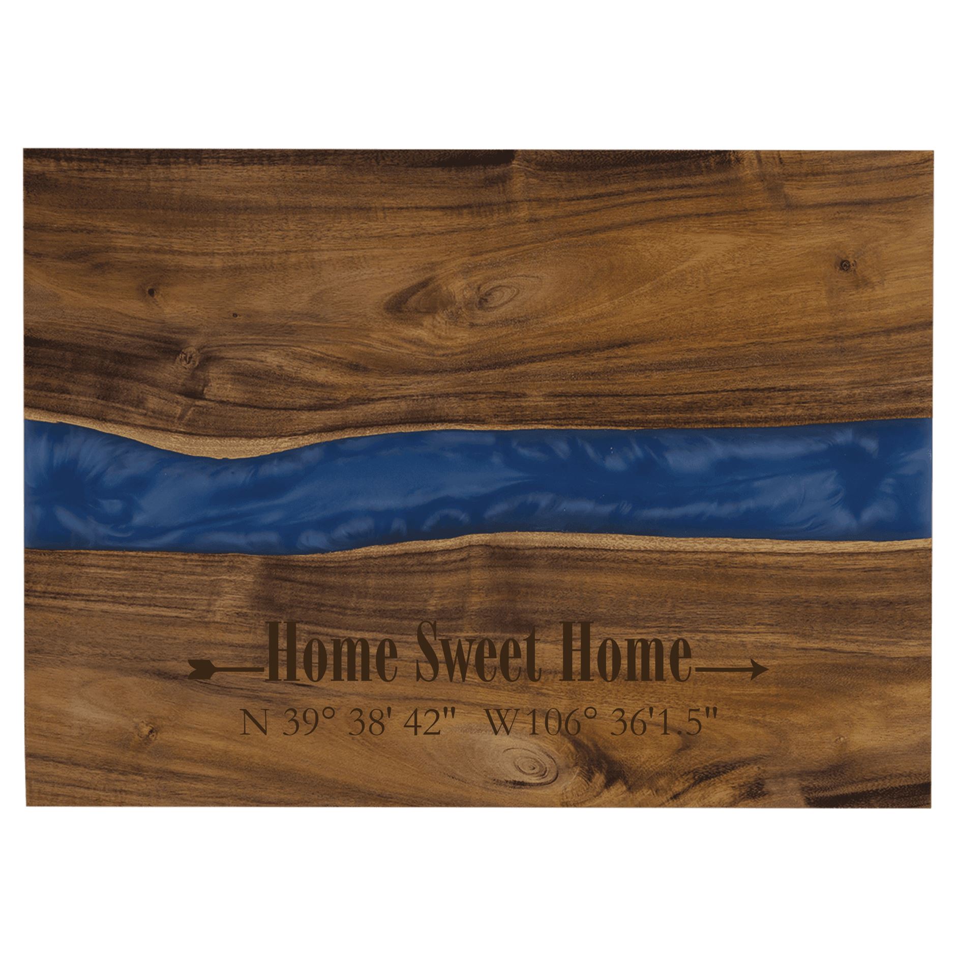 Acacia Engraved Serving and Cutting Board