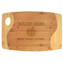 11x17' 2-tone Cutting Board w/ Handle