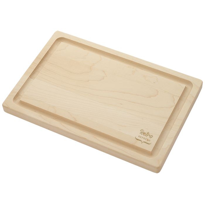 Niagara Cutlery Maple Juice Groove Cutting Board 12"