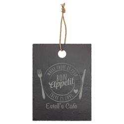 Custom Slate Cutting Board 8x11"