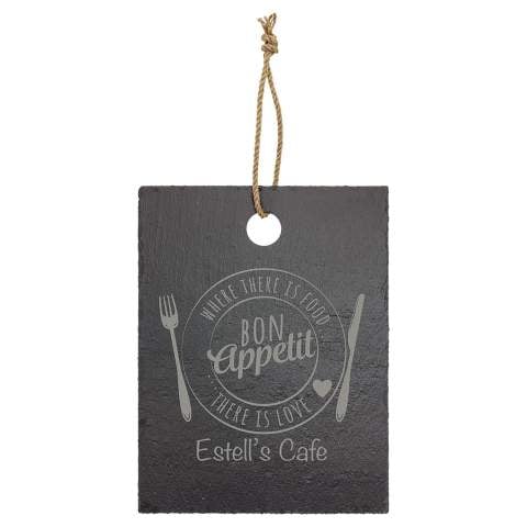 Custom Slate Cutting Board 8x11"