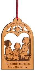 Christ The Savior Is Born Ornament