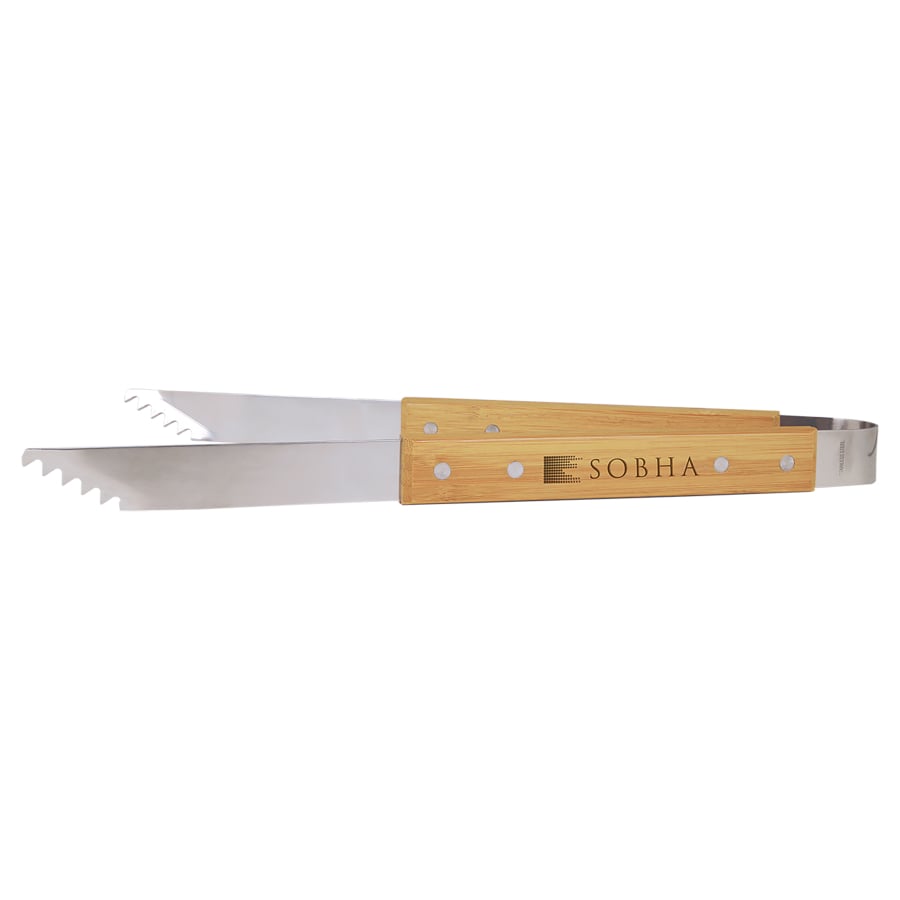 Bamboo BBQ Tongs