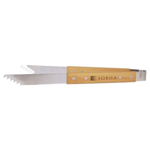 Bamboo BBQ Tongs