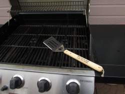 Bamboo BBQ Spatula with Serrated