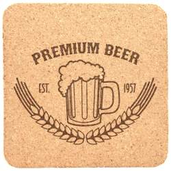 Square Cork Coaster