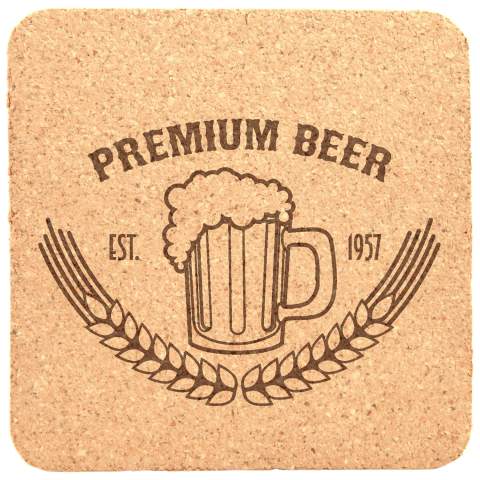 Square Cork Coaster