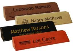 Custom Desk Name Plate Acrylic Desk Name Plate