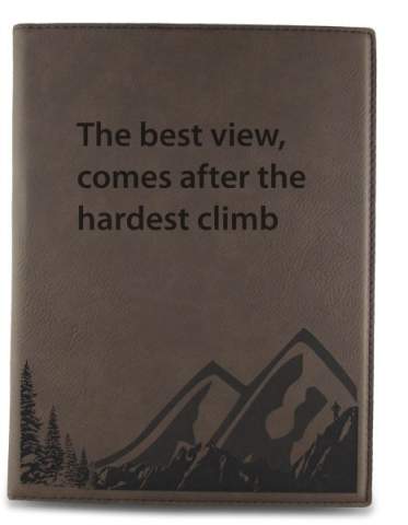 Graduation Mountains Notebook