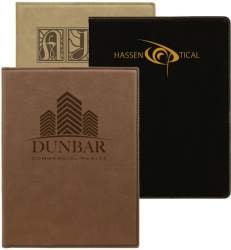 Leather Portfolio with Notepad