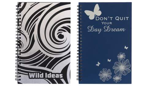 Personalized Notebook, Spiral Bound, 5.5x8.5"