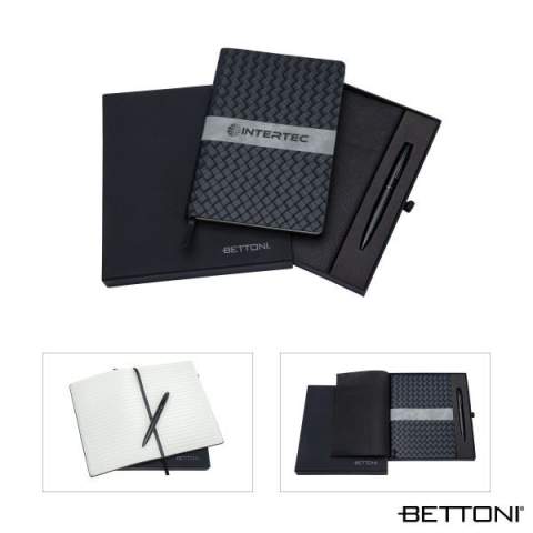 Bettoni Cetara Laser Etched Journal & Pen Gift Set