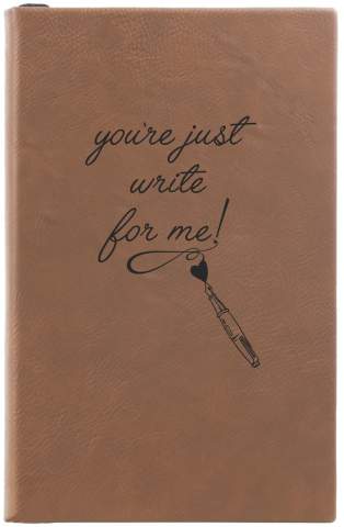 Writers Notebook for Couples - You're just write for me