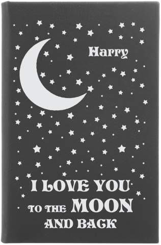 I love you to the moon and back Notebook Journal