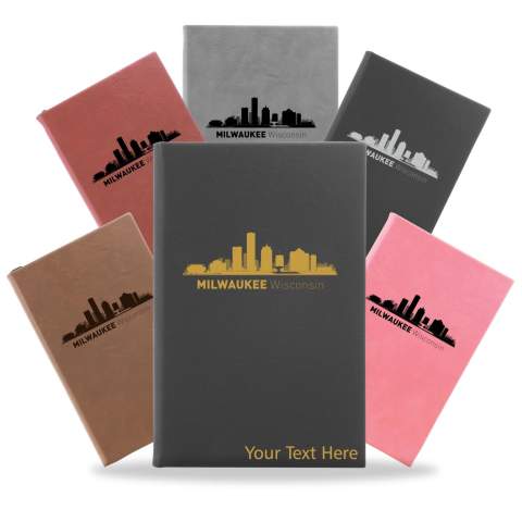Milwaukee, Wisconsin City Skyline Engraved Journal Notebook