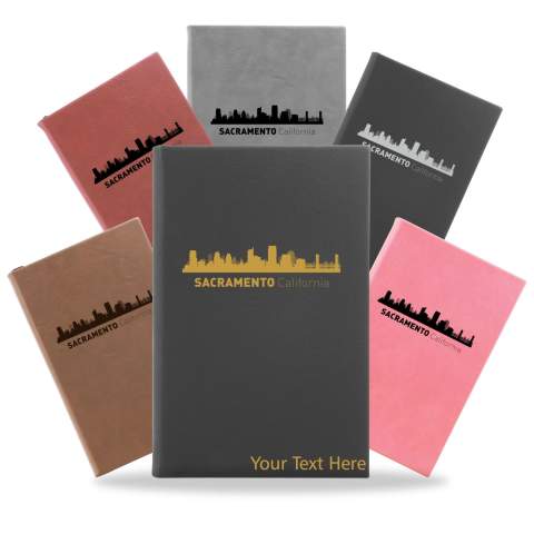 Sacramento, California City Skyline Engraved Journal Notebook