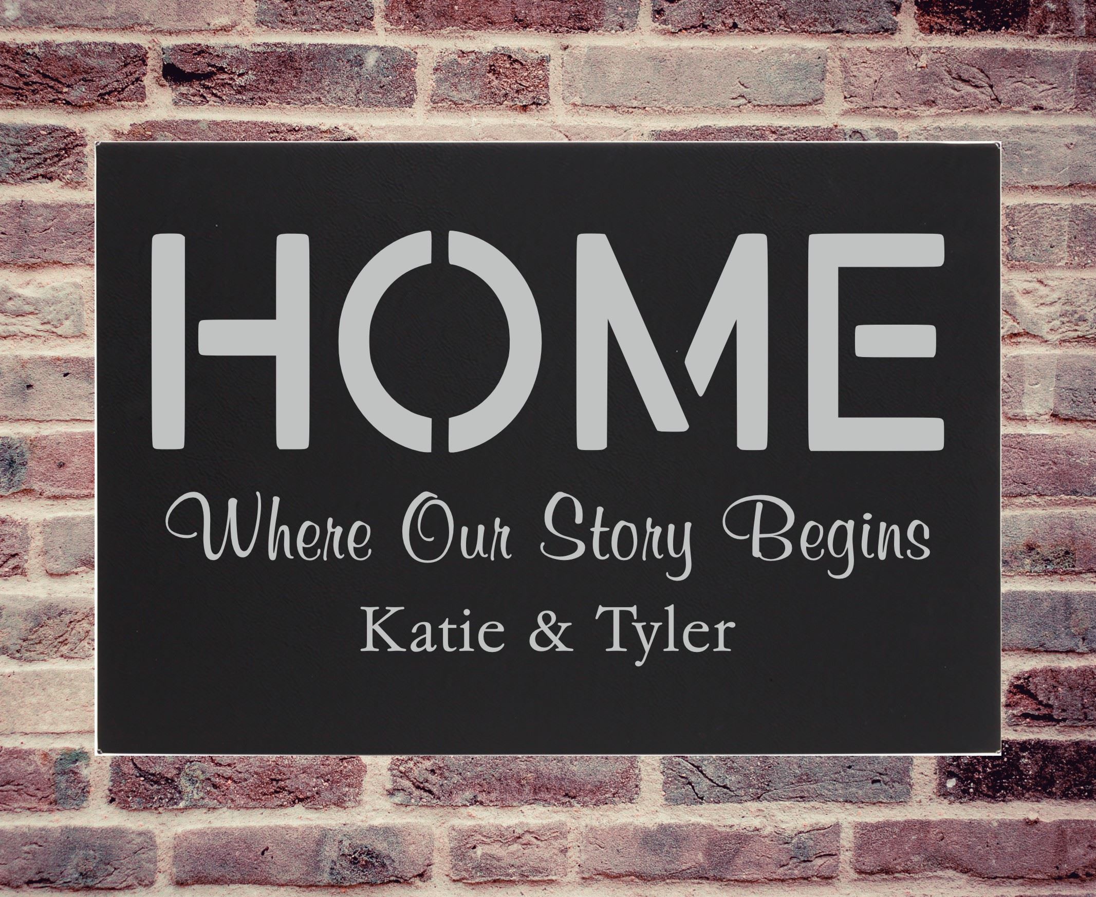 Home Leatherette Wall Art Canvas