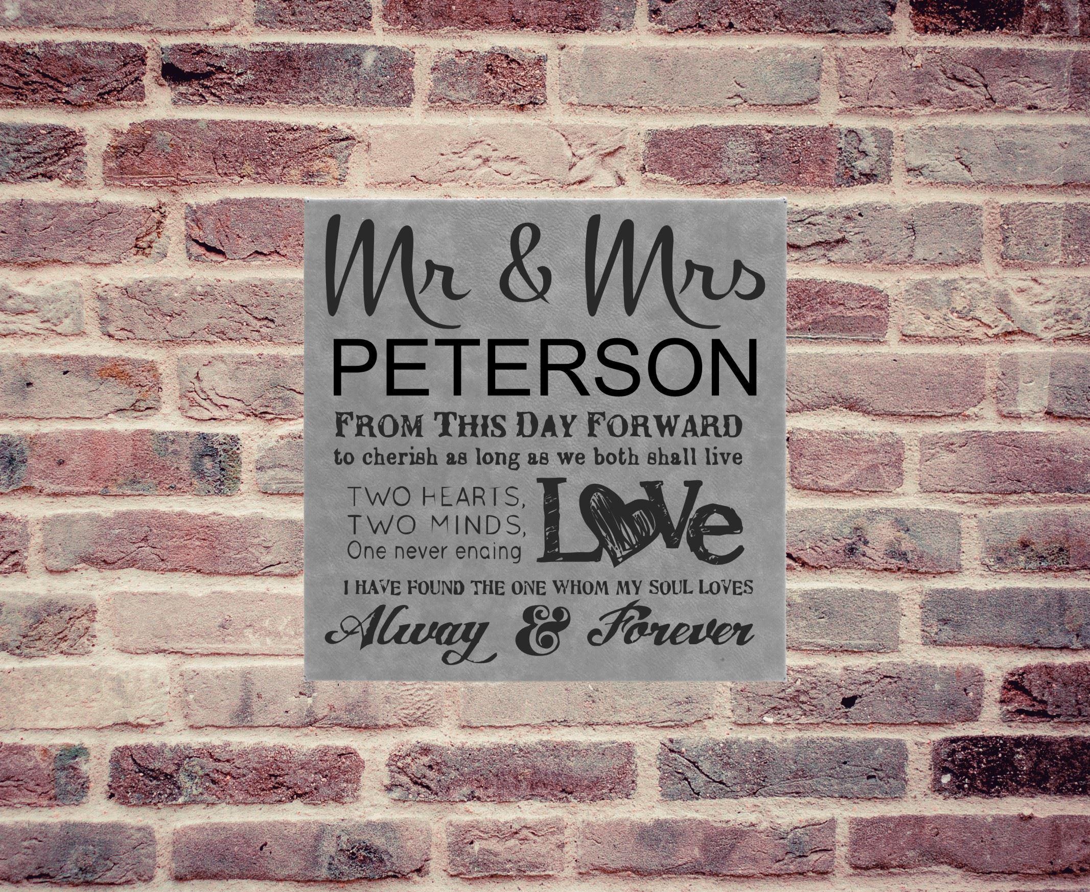 Always Leatherette Wall Art Canvas