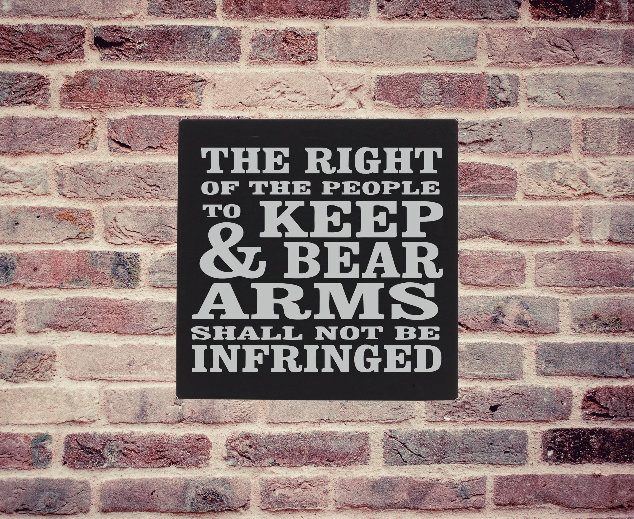 2nd Amendment Wall Art Canvas