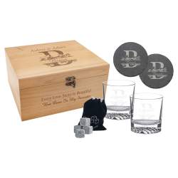 Personalized Whiskey Gift Set