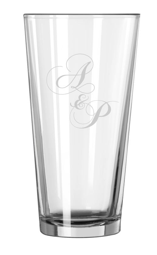 16oz Glass Tumbler, Pint Glass