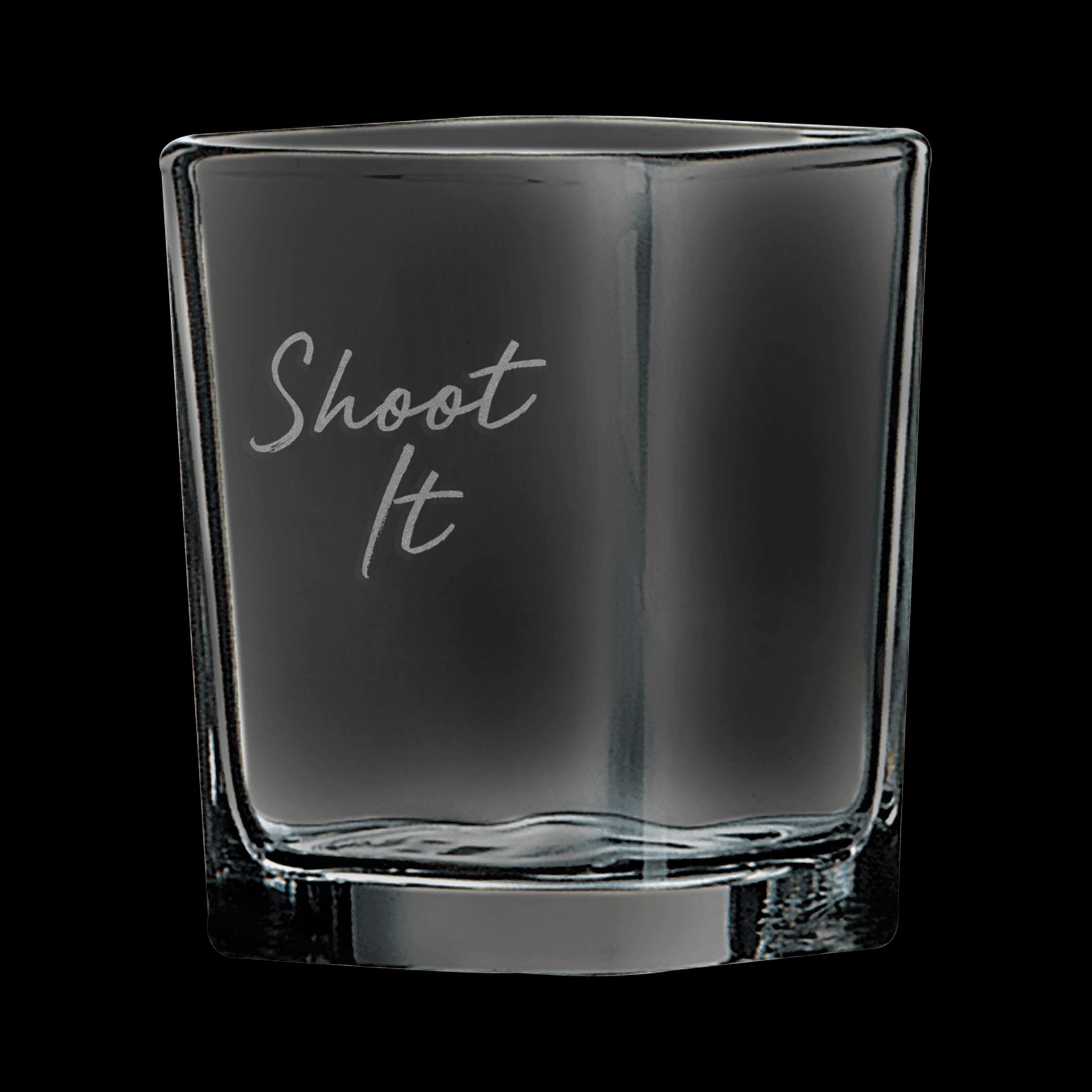 Personalized 2.25oz Square Shot Glass