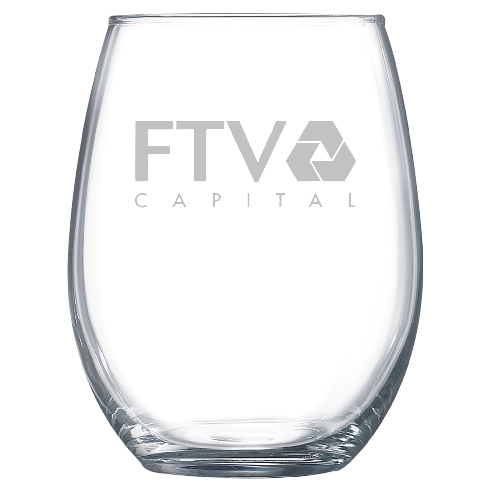 15oz Engraved Stemless Wine Glass