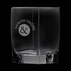 Personalized 12oz Square Old Fashioned Glass