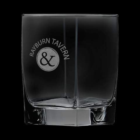 Personalized 12oz Square Old Fashioned Glass