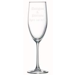 8oz Personalized Champagne Flute