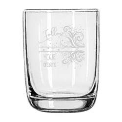 Follow Your Dreams 8oz Glass Tumbler