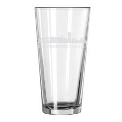 San Francisco, California City Skyline 16oz Glass Tumbler Drinking Glass