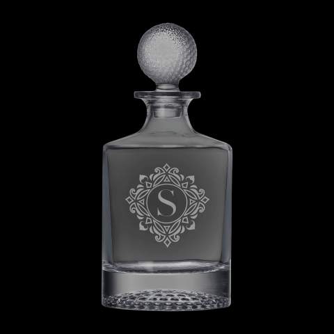 Personalized 850 ML Round Golf Decanter