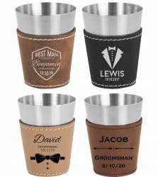 Groomsman Shot Glasses
