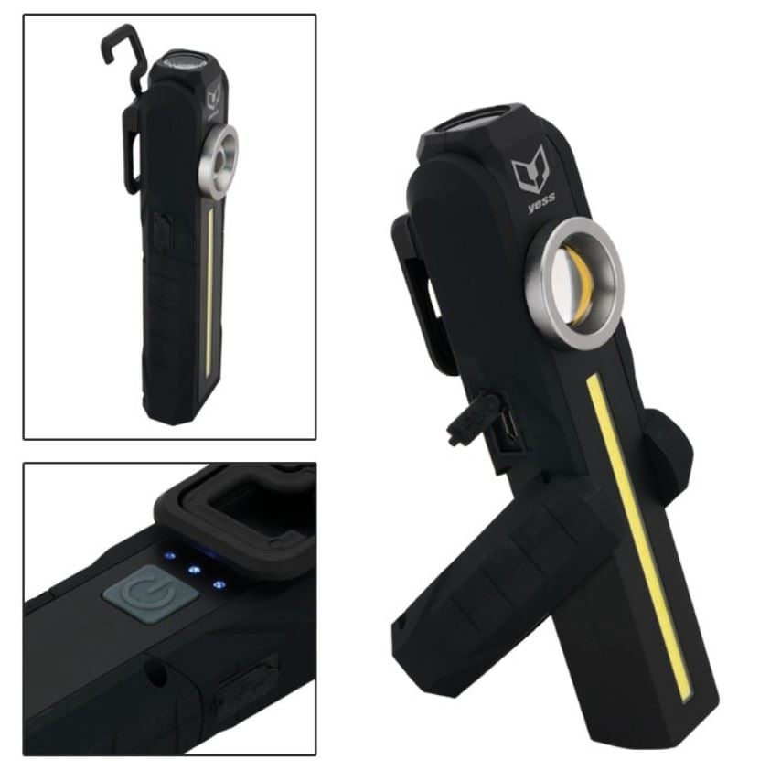 Rechargeable Leanback 5W COB Worklight 200Lms
