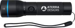 Engraved Rechargeable Flashlight 20W, 2000Lms