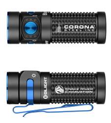 Personalized Olight Baton 4 Rechargeable Flashlight with Charger 1300Lms