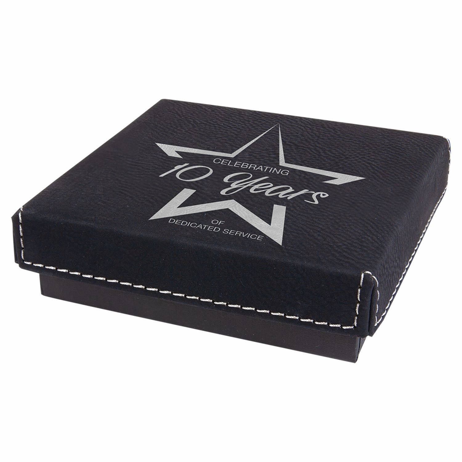Custom Engraved 2 Piece Gift Box, 4x4"