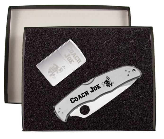 Zippo & Spyderco Endura Gift Set
