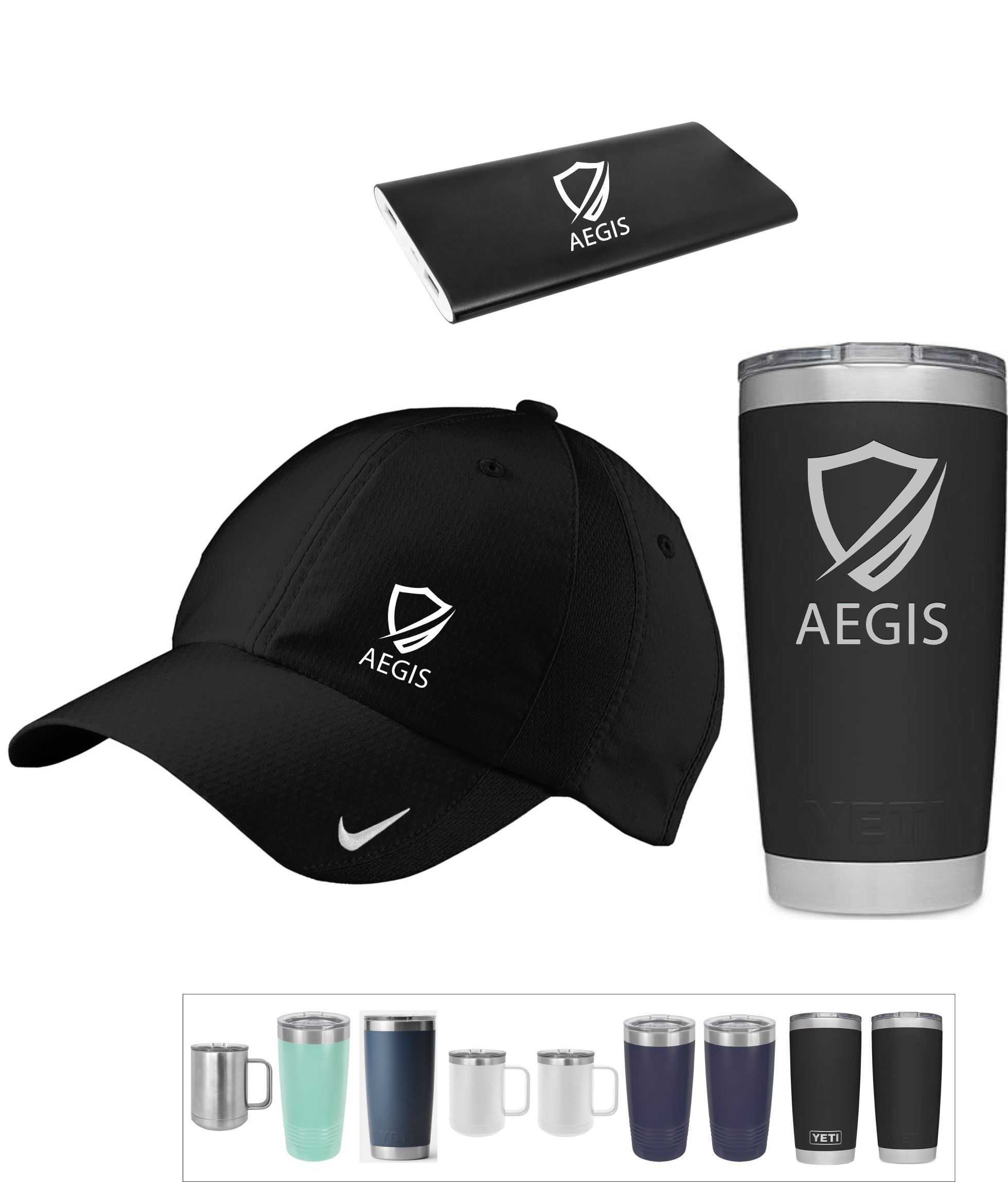Welcome Kit with Hat, Power Bank, and Insulated Mug