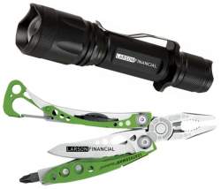Leatherman & Rechargable Flashlight Gift Set