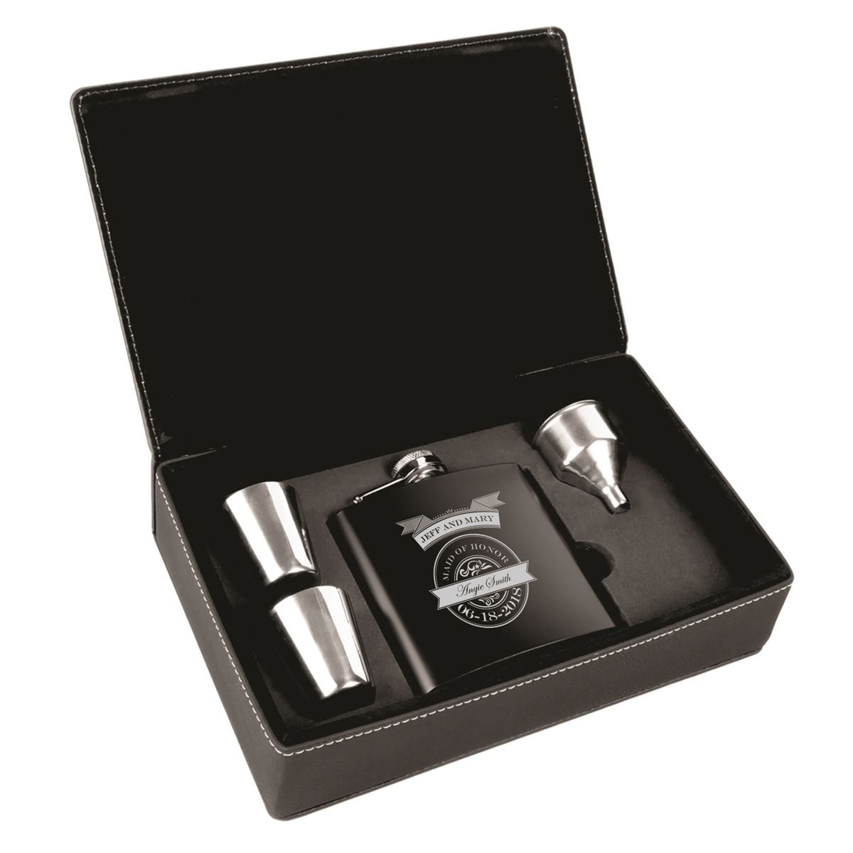 Wedding Flask Gift Set