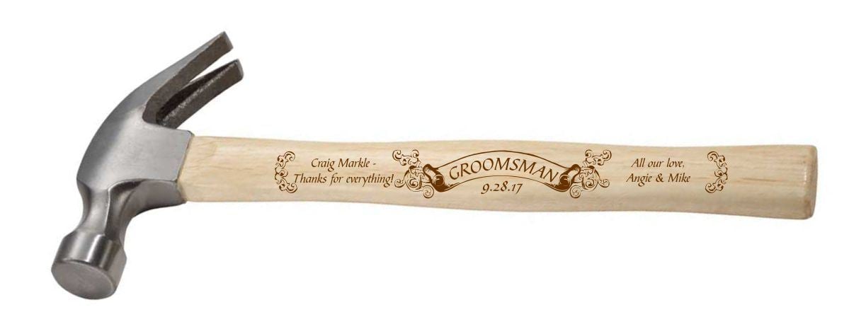 Groomsman Gift Hammer
